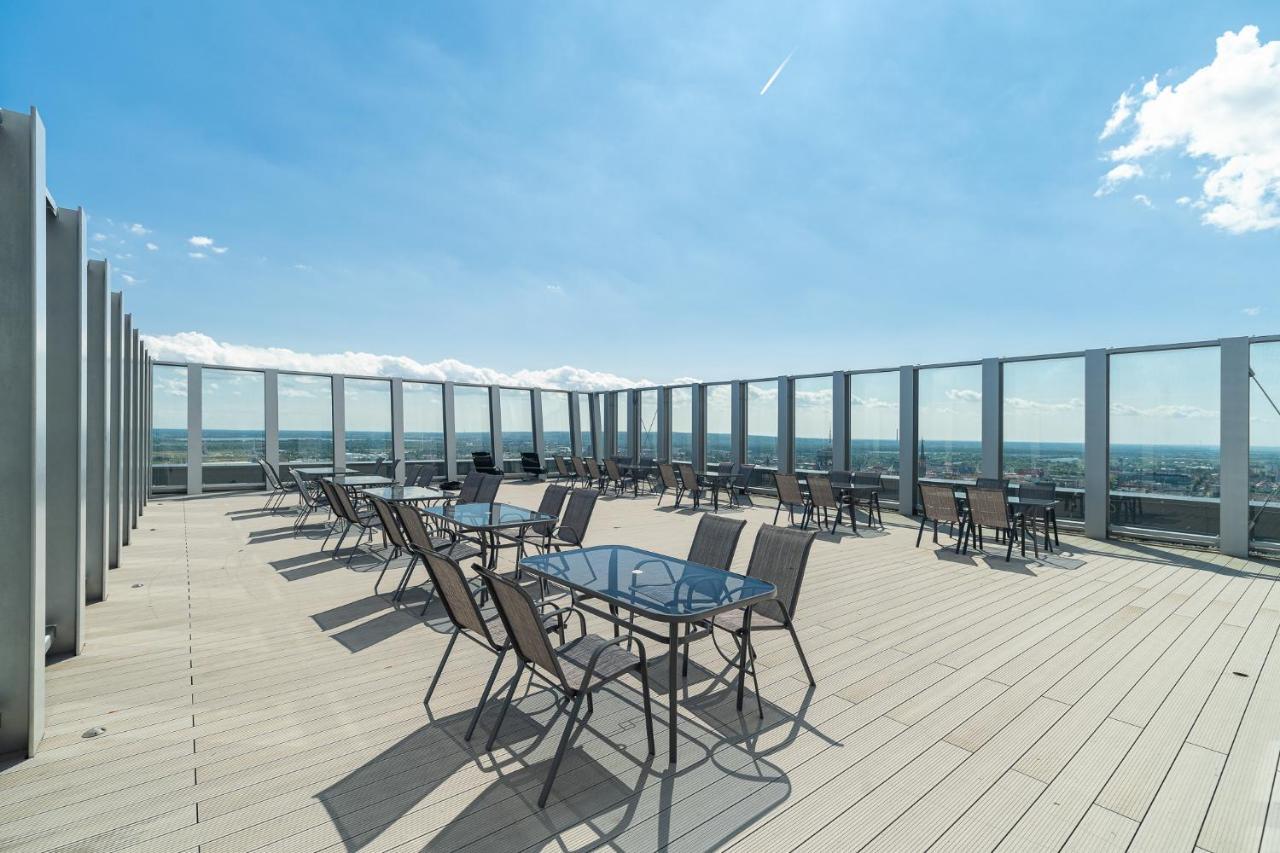 Comfy Apartments 4-5Th Floor Hanza Tower - Sauna & Pool Stettin Exterior foto