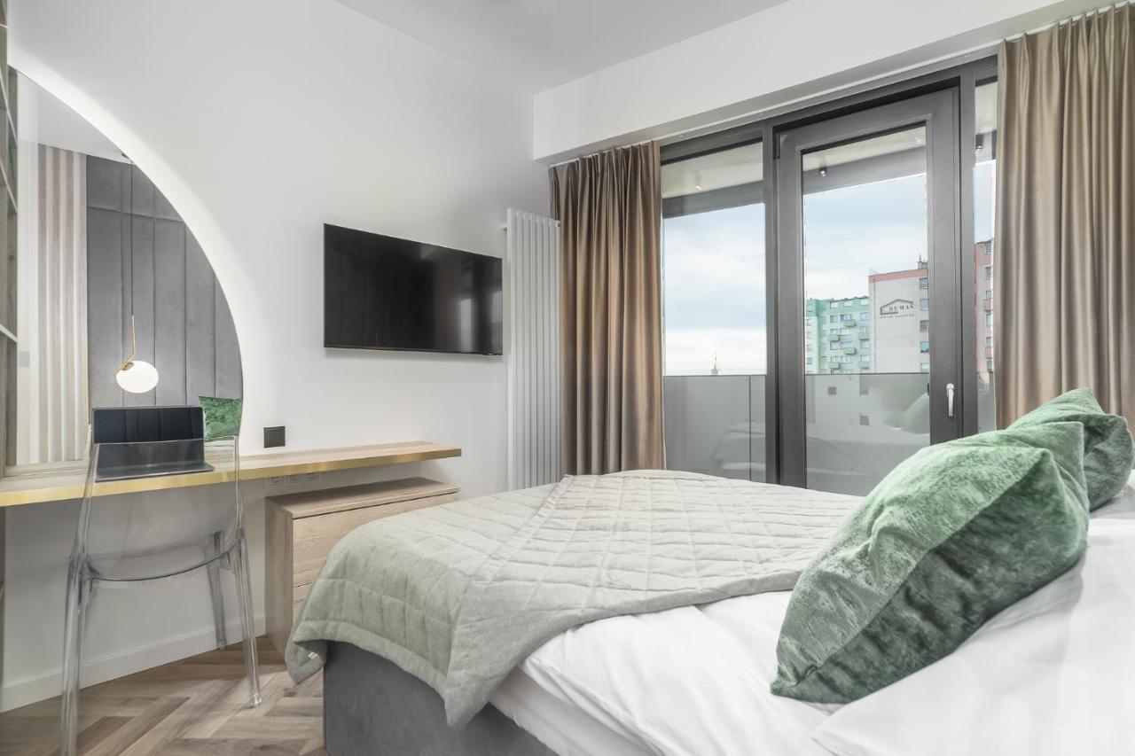Comfy Apartments 4-5Th Floor Hanza Tower - Sauna & Pool Stettin Exterior foto